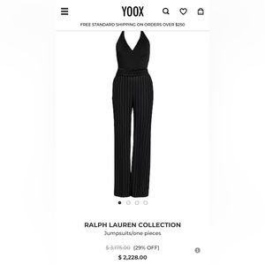 Ralph Lauren Purple Label Mylah Sleeveless Jumpsuit NWT